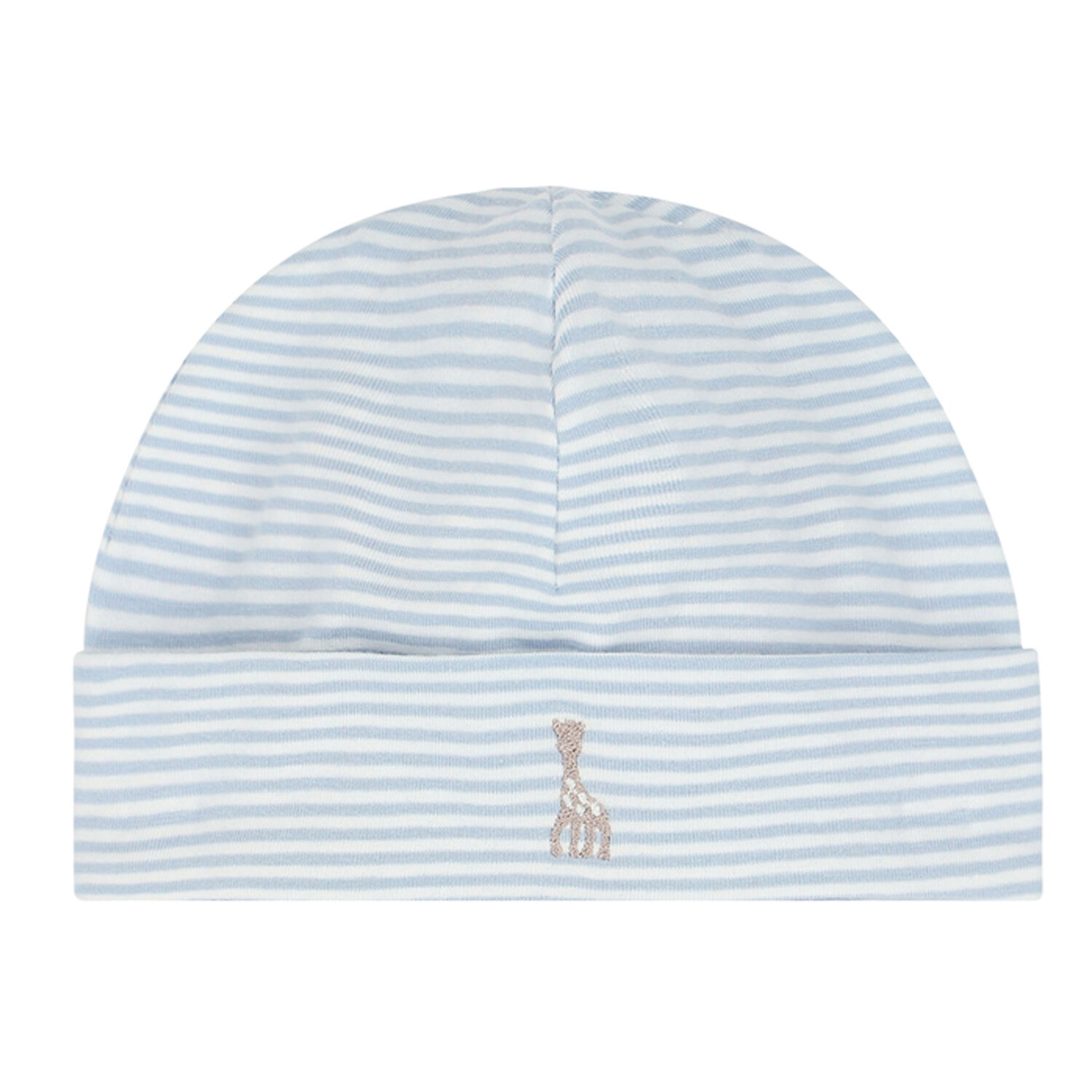 Baby Boys Blue & White Logo Hat, 1, hi-res image number null