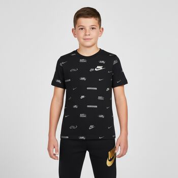 Boys Black Logo T-Shirt