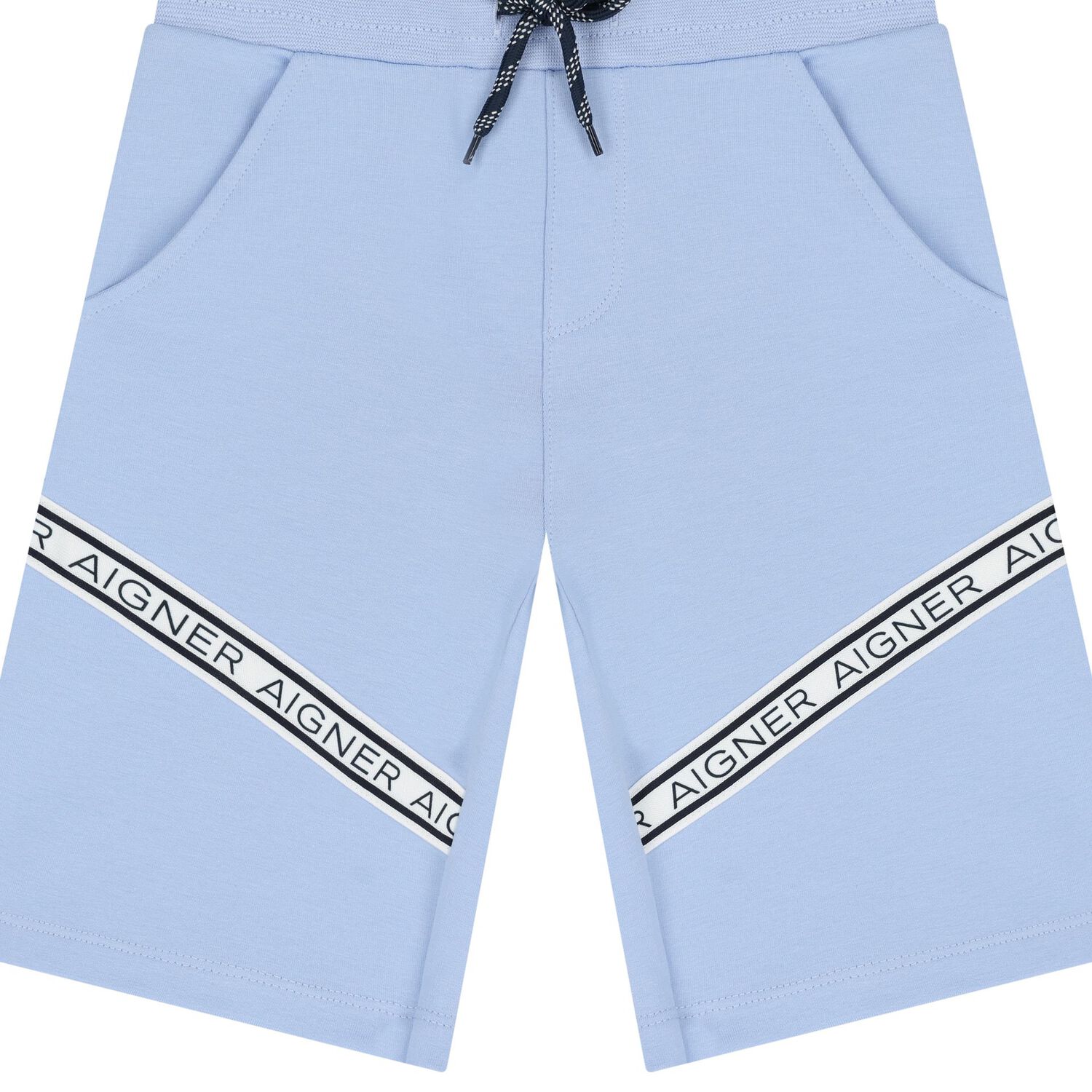 Boys Blue Logo Shorts, 1, hi-res image number null