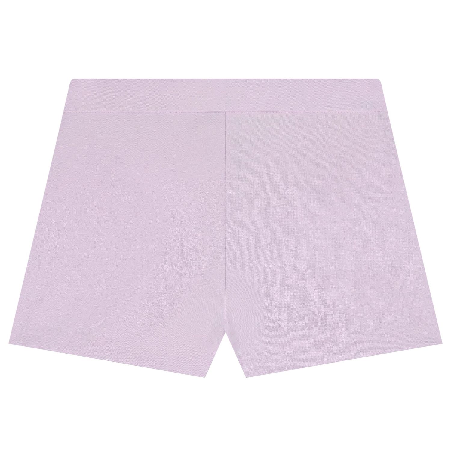 Girls Lilac Crepe Flower Shorts Set, 2, hi-res
