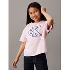 Girls Pink Logo T-Shirt, 2, hi-res