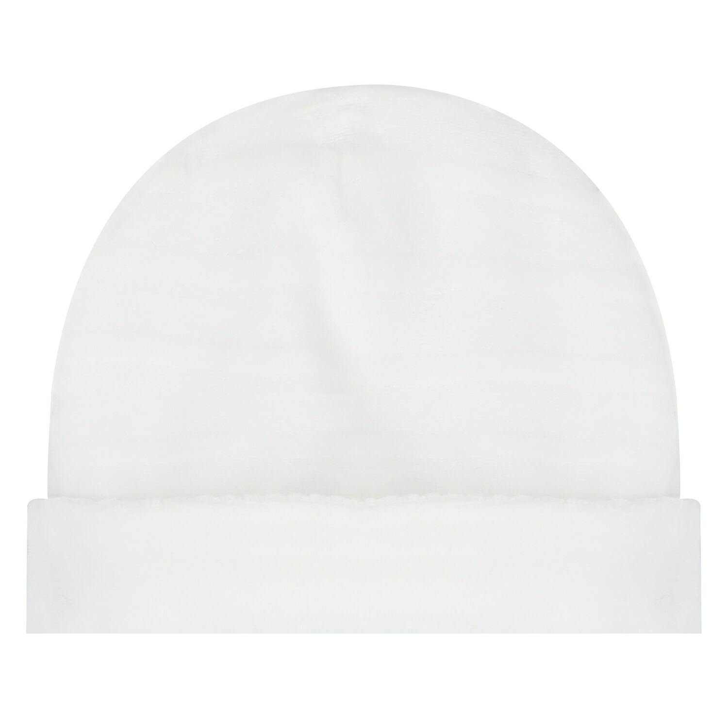 Baby Girls White Bow Hat, 1, hi-res