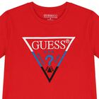 Boys Red Logo T-Shirt, 1, hi-res