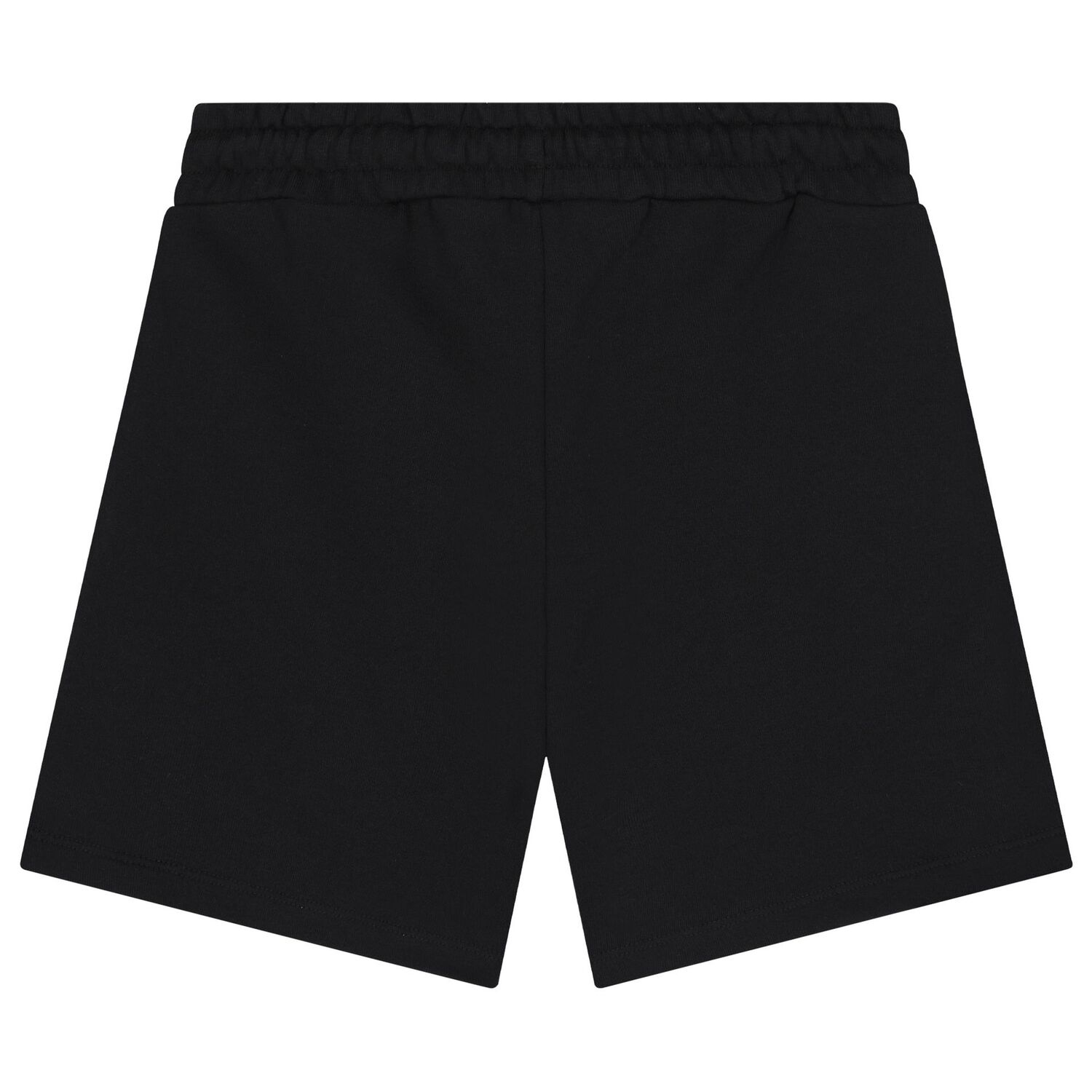 Boys Black Logo Shorts, 2, hi-res