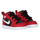 Red, Black & White Air Jordan 1 Mid Alt Trainers, 1, hi-res