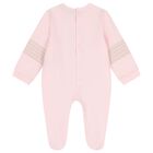 Baby Girls Pink Logo Babygrow Gift Set, 3, hi-res