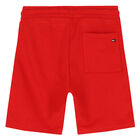 Boys Red Logo Shorts, 2, hi-res