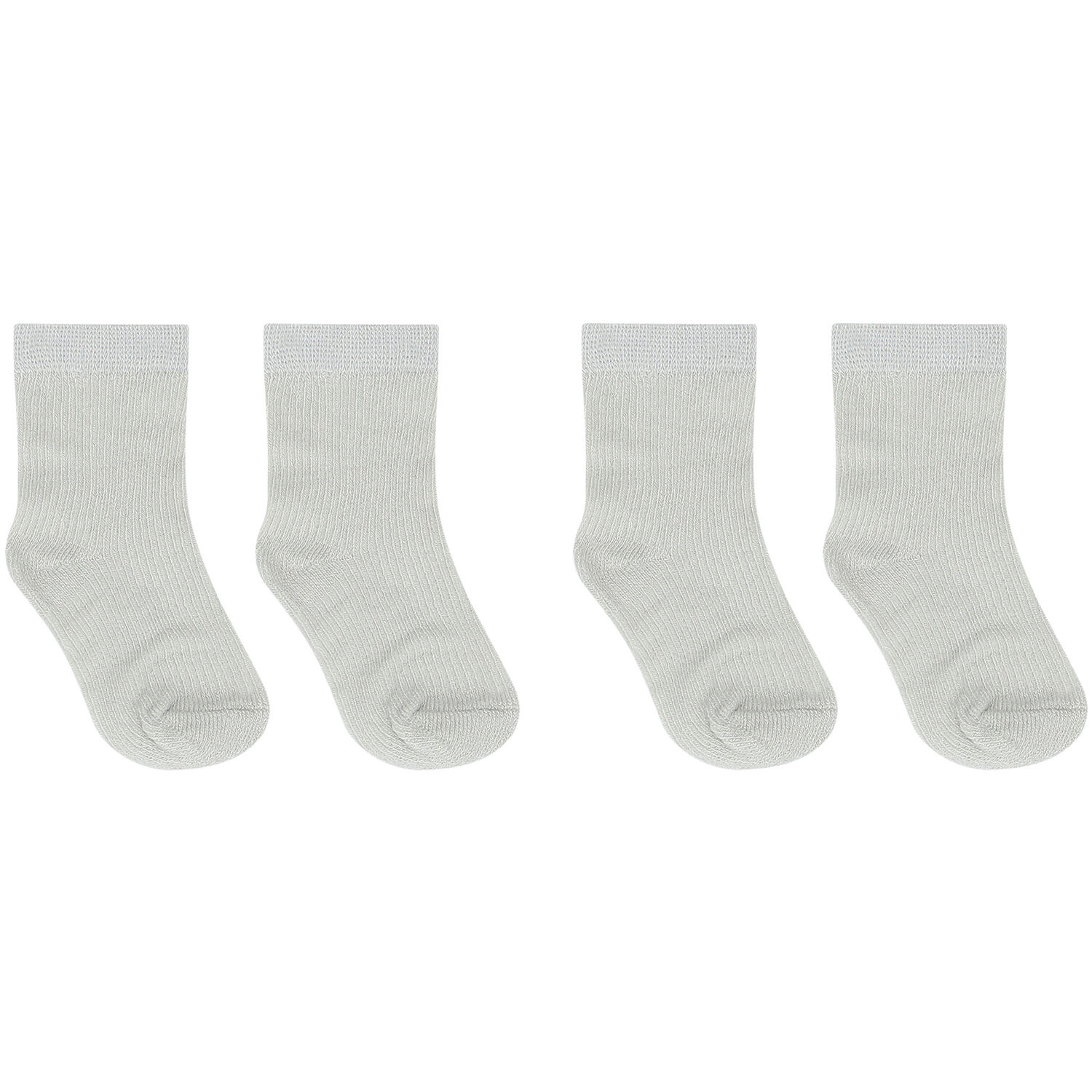 White, Grey & Ivory Socks (6 Pack), 2, hi-res