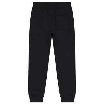 Boys Black Joggers