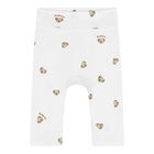 White Teddy Bear Babysuit Gift Set, 1, hi-res