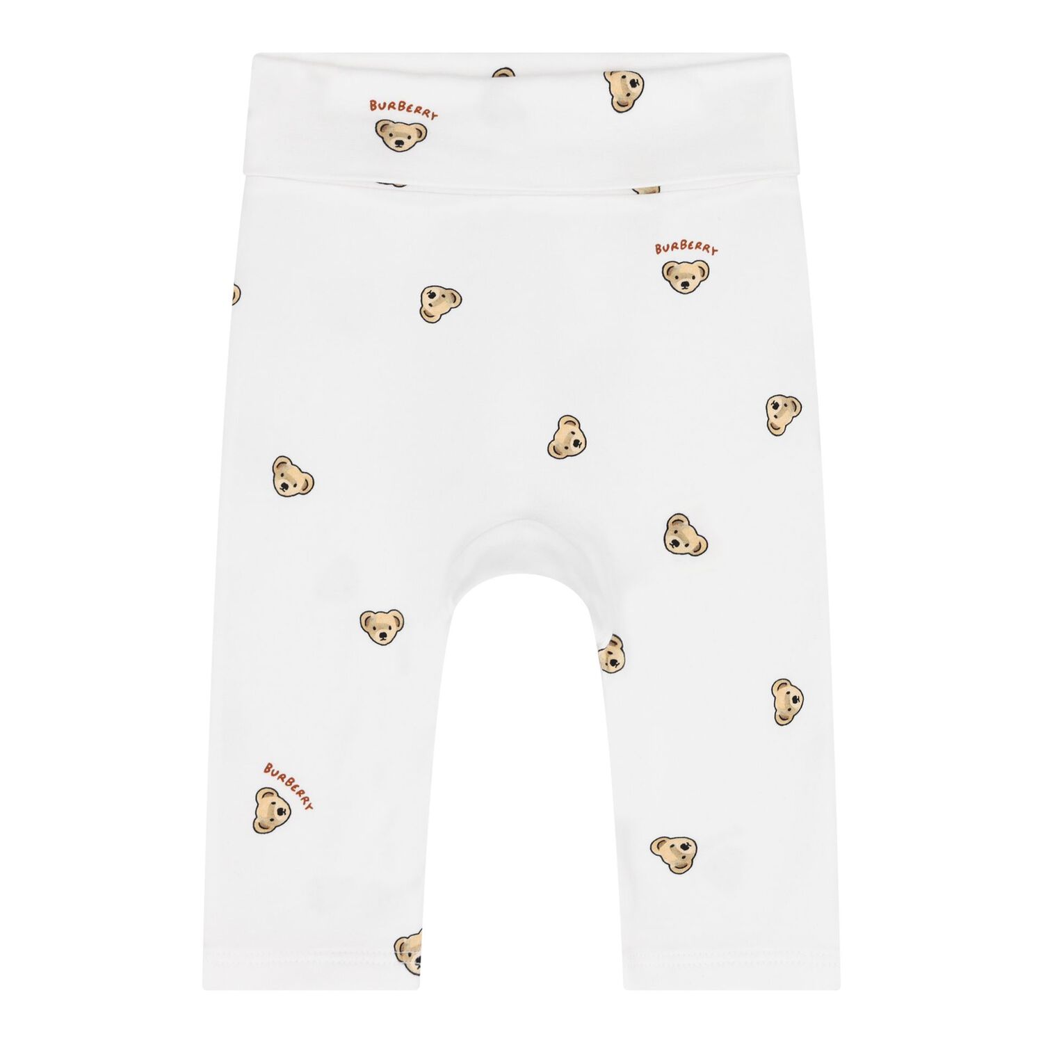White Teddy Bear Babysuit Gift Set, 1, hi-res