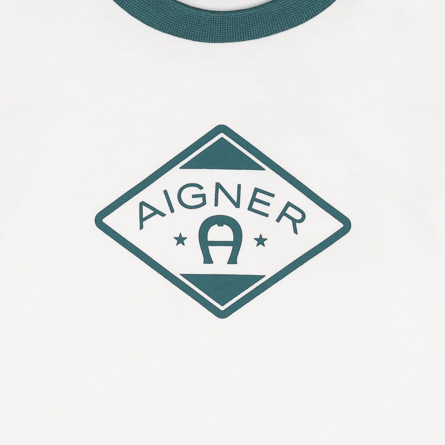 Younger Boys White Logo T-Shirt, 1, hi-res