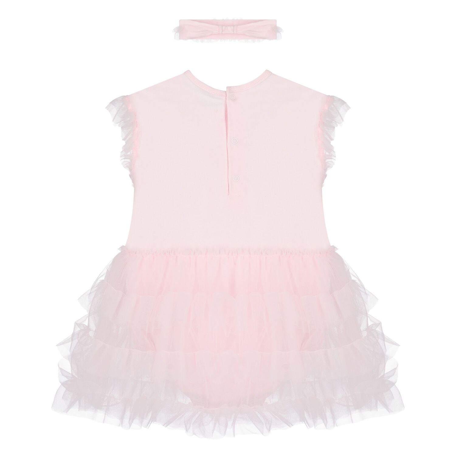 Baby Girls Pink Tutu Dress Set, 1, hi-res image number null