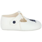 Baby Boys Navy Blue Pre Walker Shoes, 3, hi-res