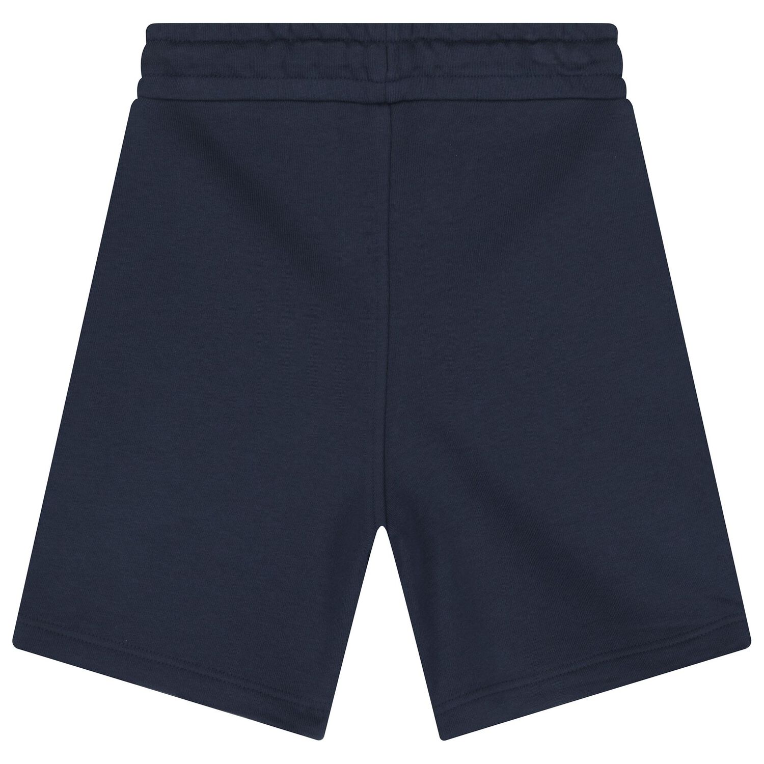 Boys Navy Blue Logo Shorts, 6, hi-res