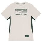 Boys Beige & Green Logo T-Shirt, 4, hi-res