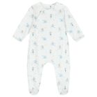 Baby Boys White Cute Mouse Babygrow, 1, hi-res