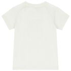 Girls Ivory Logo T-Shirt, 1, hi-res