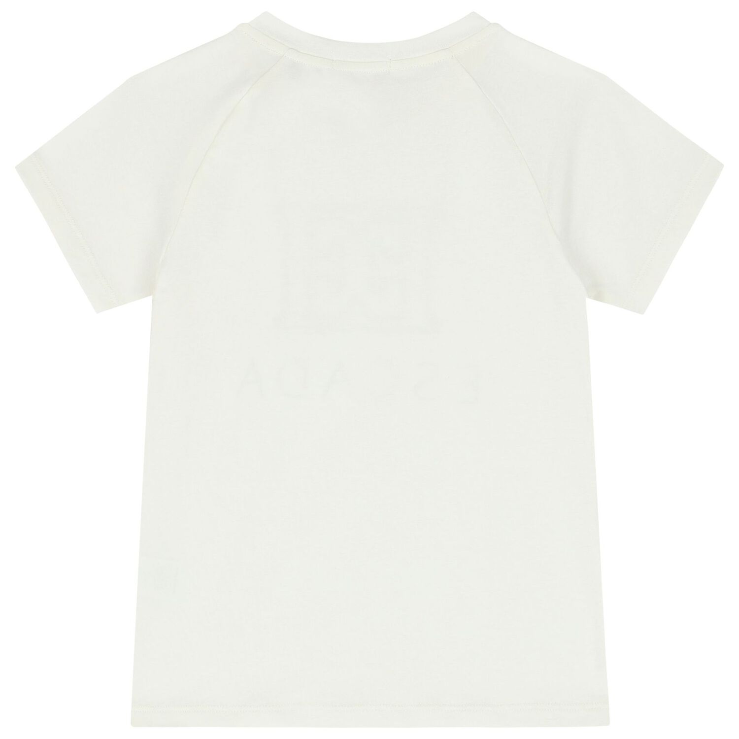 Girls Ivory Logo T-Shirt, 1, hi-res