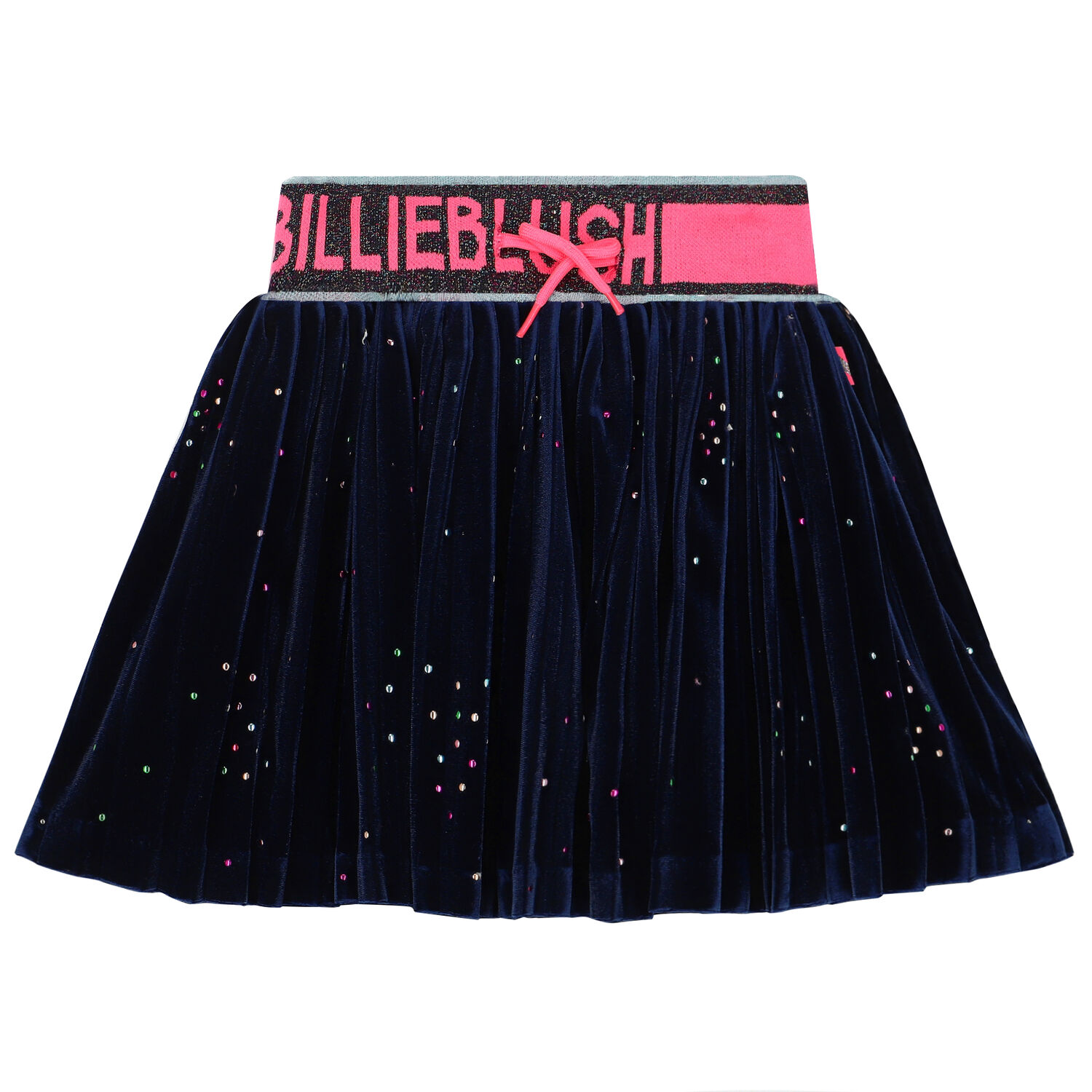 Girls Navy Logo Skirt, 1, hi-res image number null