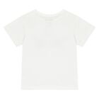 Younger Boys Yellow Cotton Jungle Shorts Set, 1, hi-res