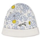Ivory & Blue Popcorn Logo Babygrow Gift Set, 1, hi-res