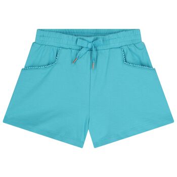 Girls Turquoise Shorts