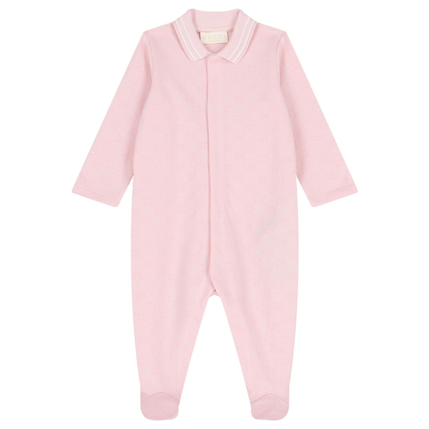 Baby Girls Pink GG Logo Babygrow Gift Set, 2, hi-res