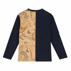Boys Geo Map Print Logo Top, 1, hi-res