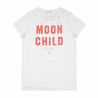 Girls White Slogan T-Shirt, 1, hi-res
