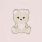 Baby Girls Pink Teddy Bear Dress, 2, hi-res