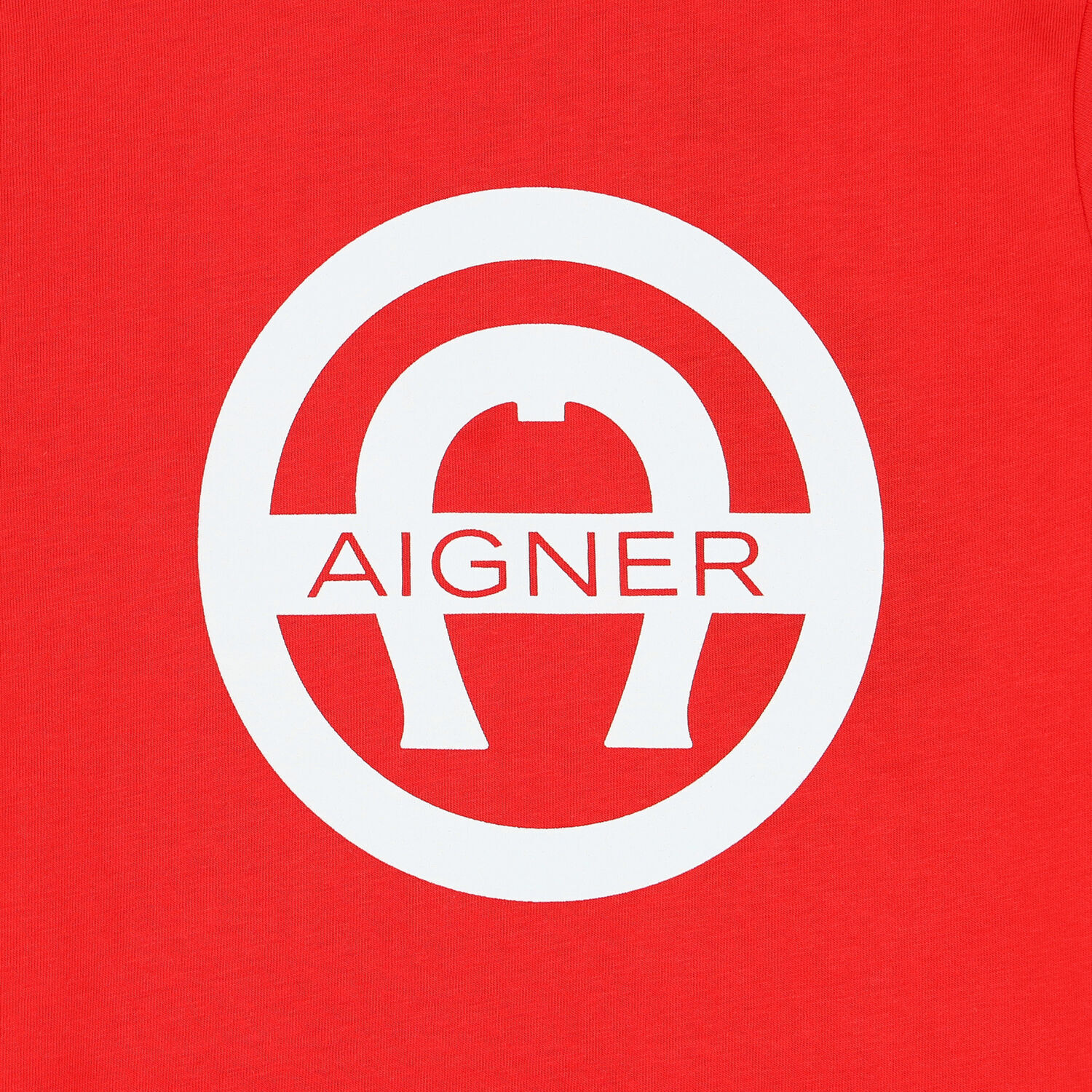 Boys Red Logo T-Shirt, 1, hi-res