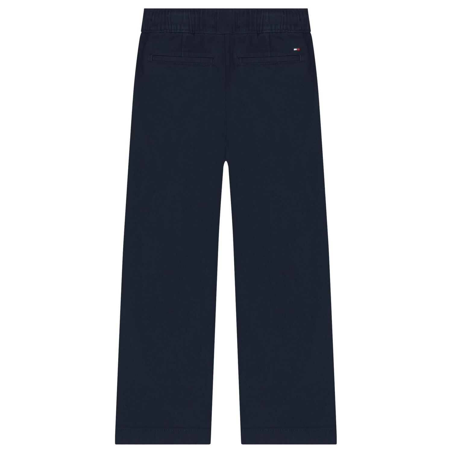 Boys Navy Blue Chino Trousers, 2, hi-res