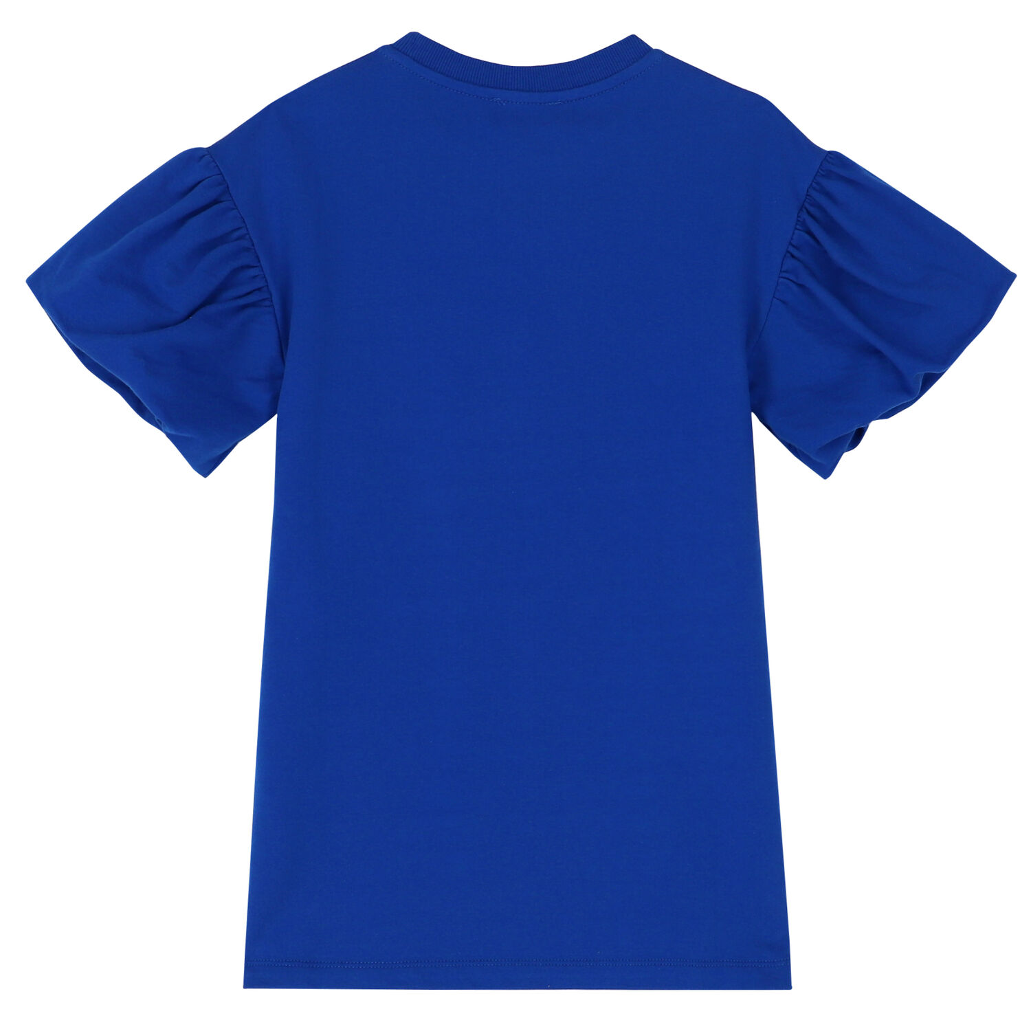 Girls Blue Logo Elephant Dress, 1, hi-res