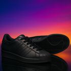 Black Superstar Trainers, 1, hi-res