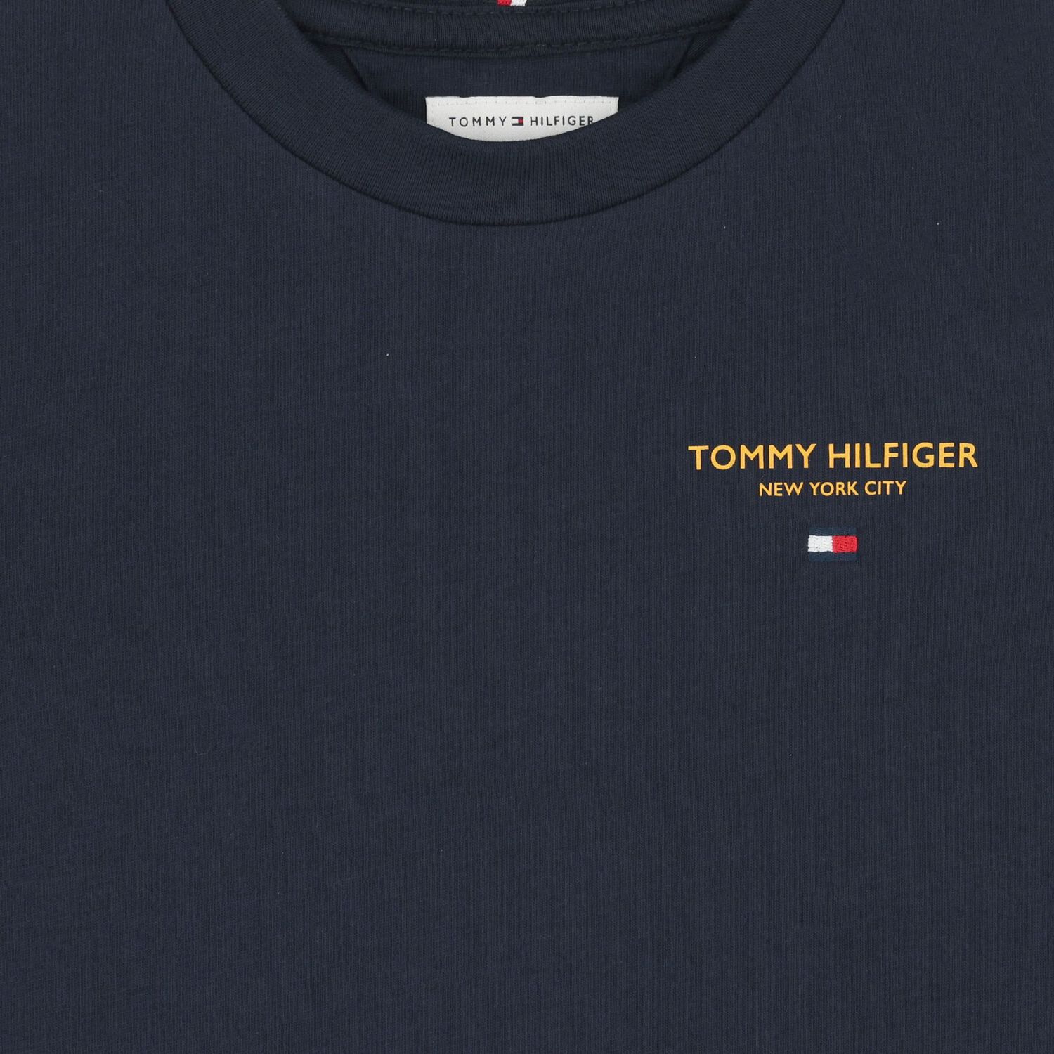 Boys Navy Blue Logo T-Shirt, 1, hi-res