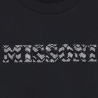 Girls Black Logo Sweatshirt, 1, hi-res