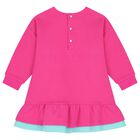 Girls Pink Heart Logo Dress Set, 1, hi-res