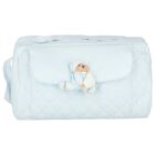 Blue Teddy Bear Baby Changing Bag, 1, hi-res