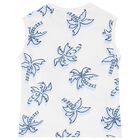 Boys Blue, White & Navy Blue Shorts Set, 2, hi-res