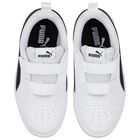 White & Black Rickie Trainers, 1, hi-res