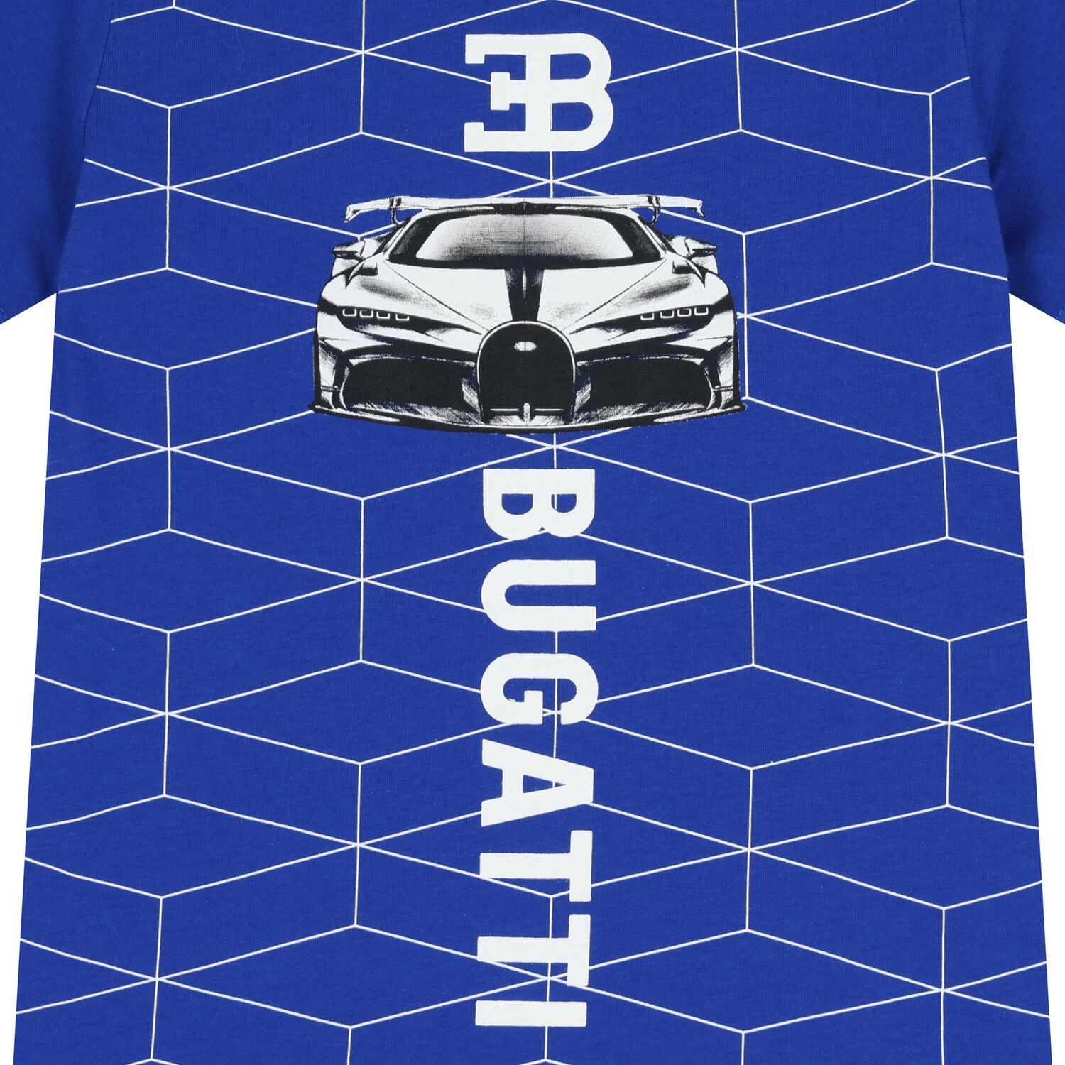 Boys Blue Logo T-Shirt , 3, hi-res