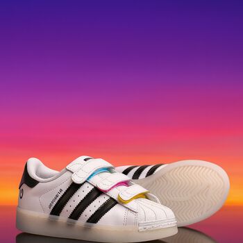 White Superstar Led Lights Trainers
