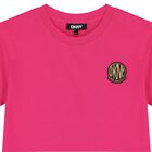 Girls Pink Logo T-Shirt, 1, hi-res