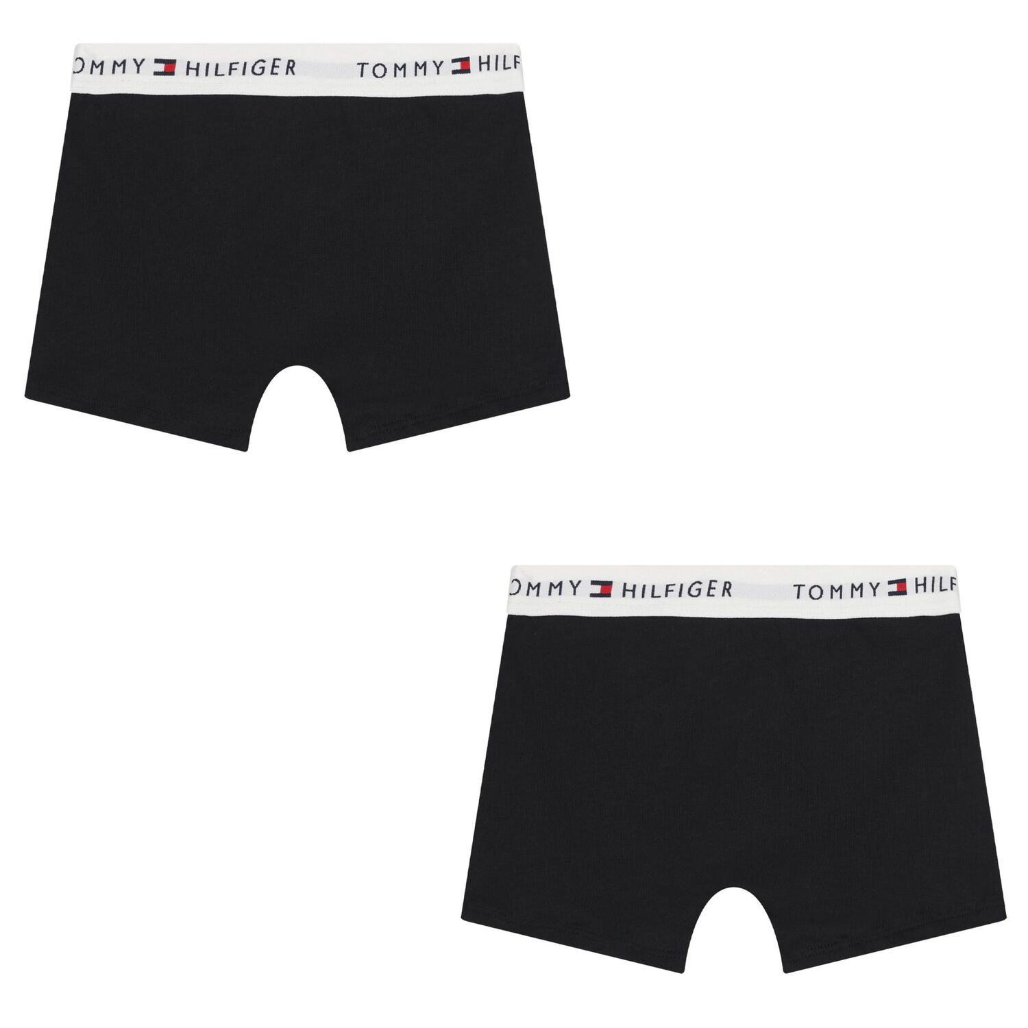Boys Black Boxer Shorts (2-Pack) , 1, hi-res