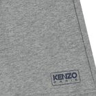 Boys Grey Logo Shorts, 1, hi-res