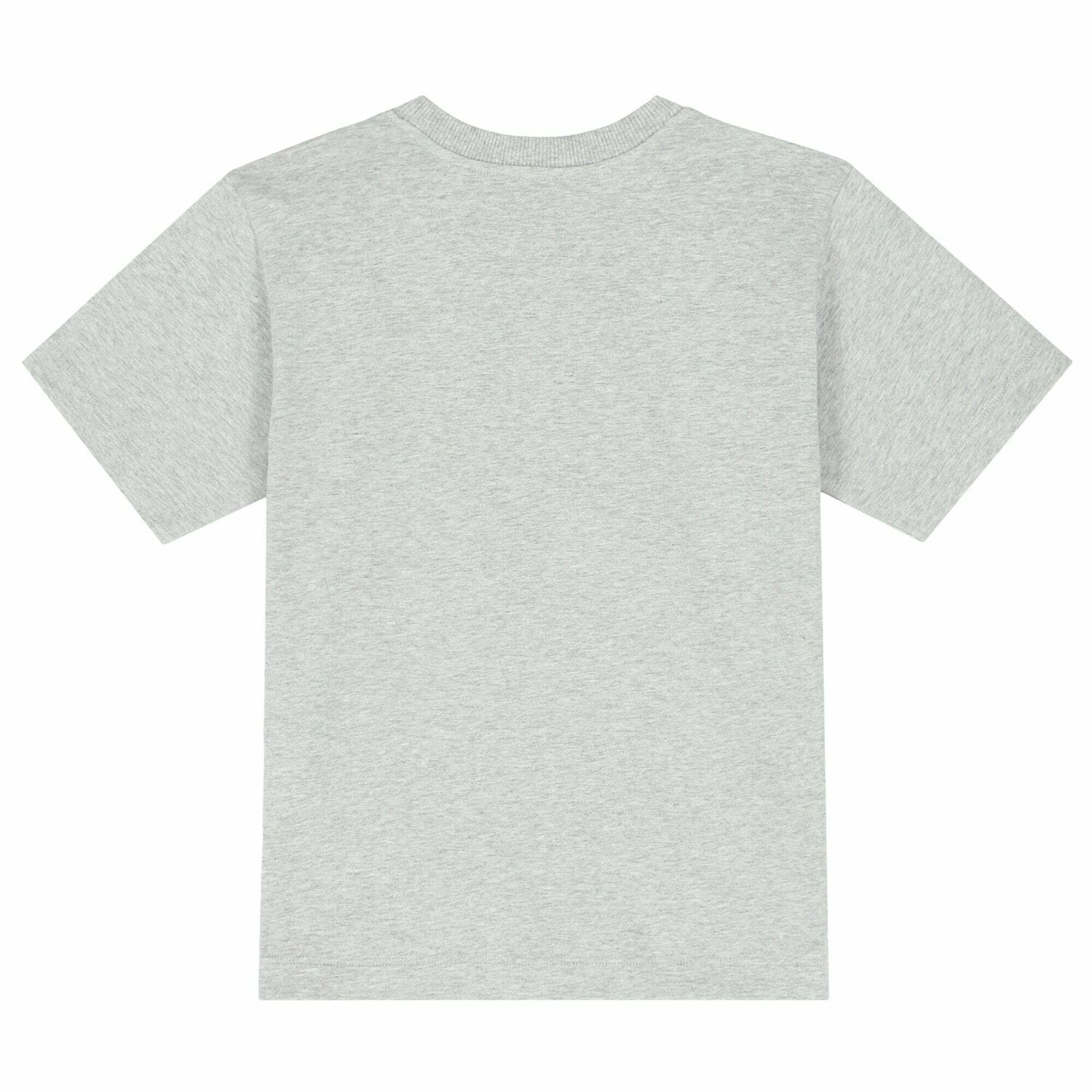 Grey Cotton Logo T-Shirt, 1, hi-res