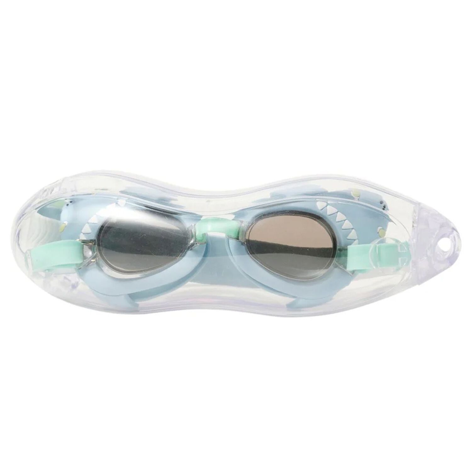 Blue Salty The Shark Swimming Goggles, 1, hi-res