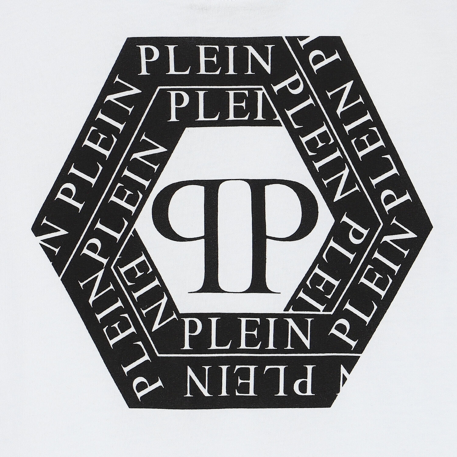 White & Black Logo T-shirt, 1, hi-res image number null