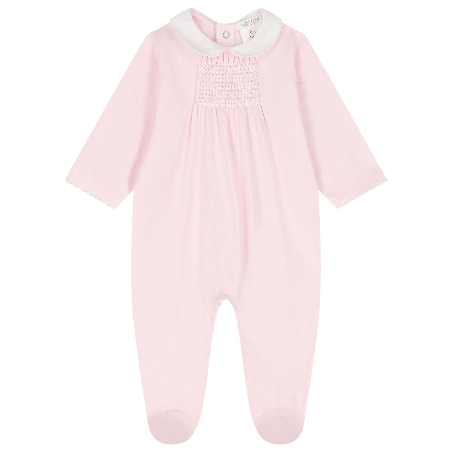 Baby Girls Pink & White Babygrow Gift Set, 3, hi-res